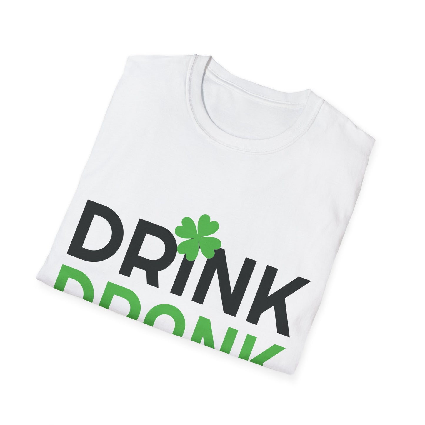 St Patricks Day - Drink Drank Drunk Tshirt