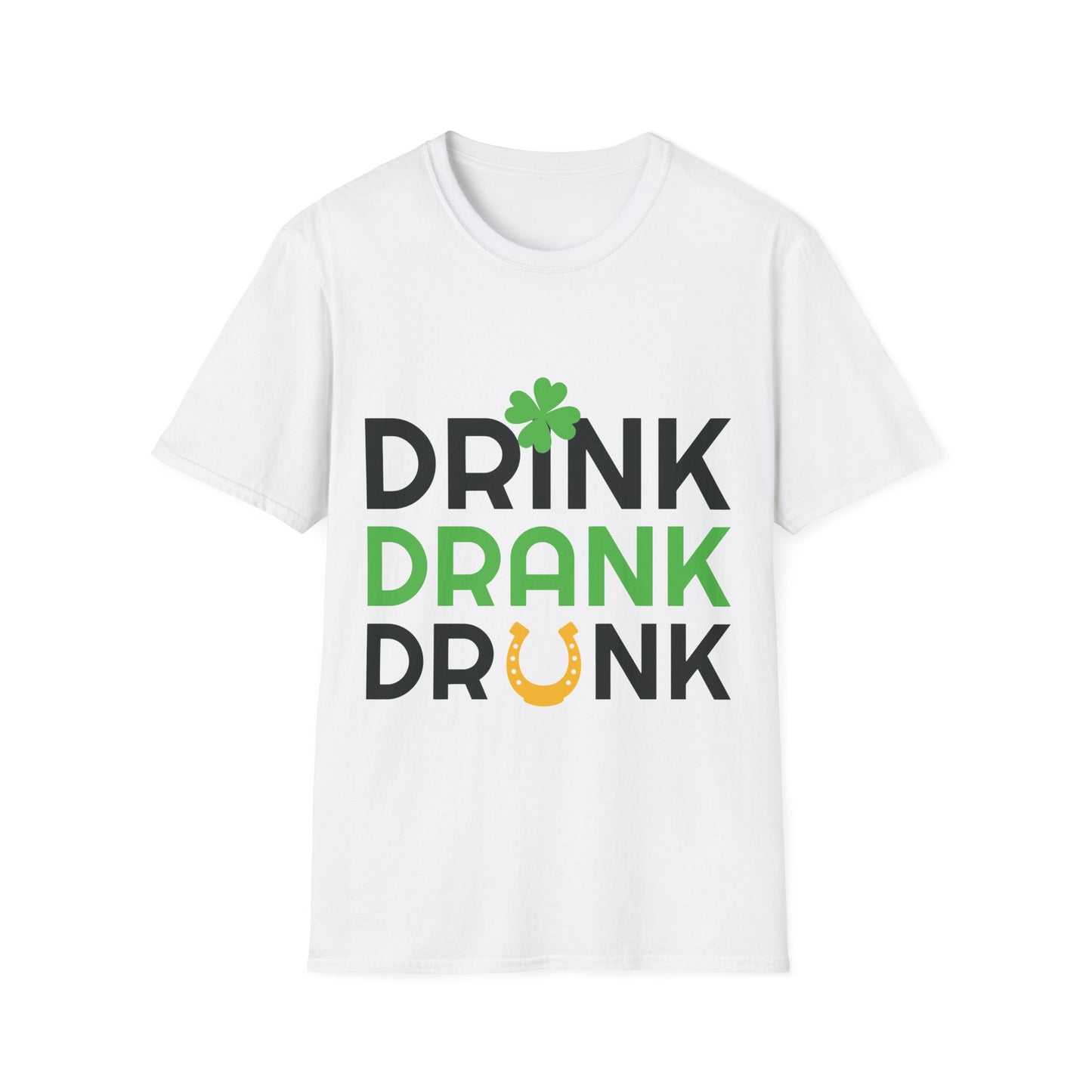 St Patricks Day - Drink Drank Drunk Tshirt