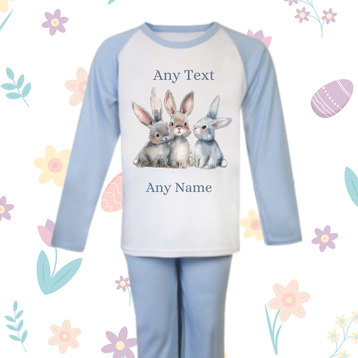 Personalised Children's Easter Pyjamas